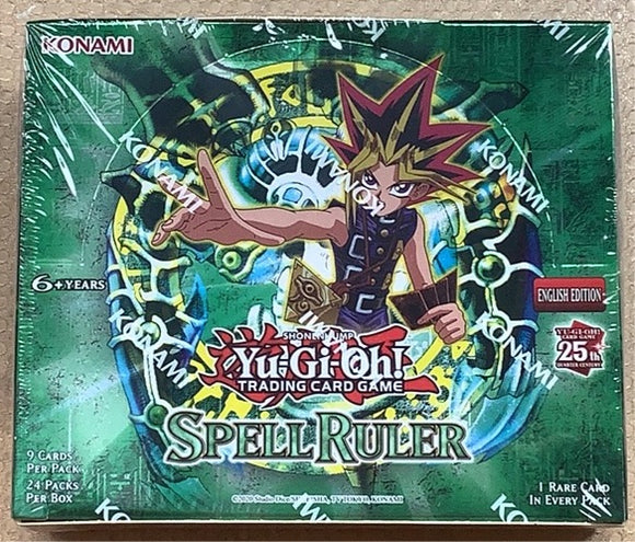 Yu-Gi-Oh 25th Anniversary Spell Ruler Booster Box