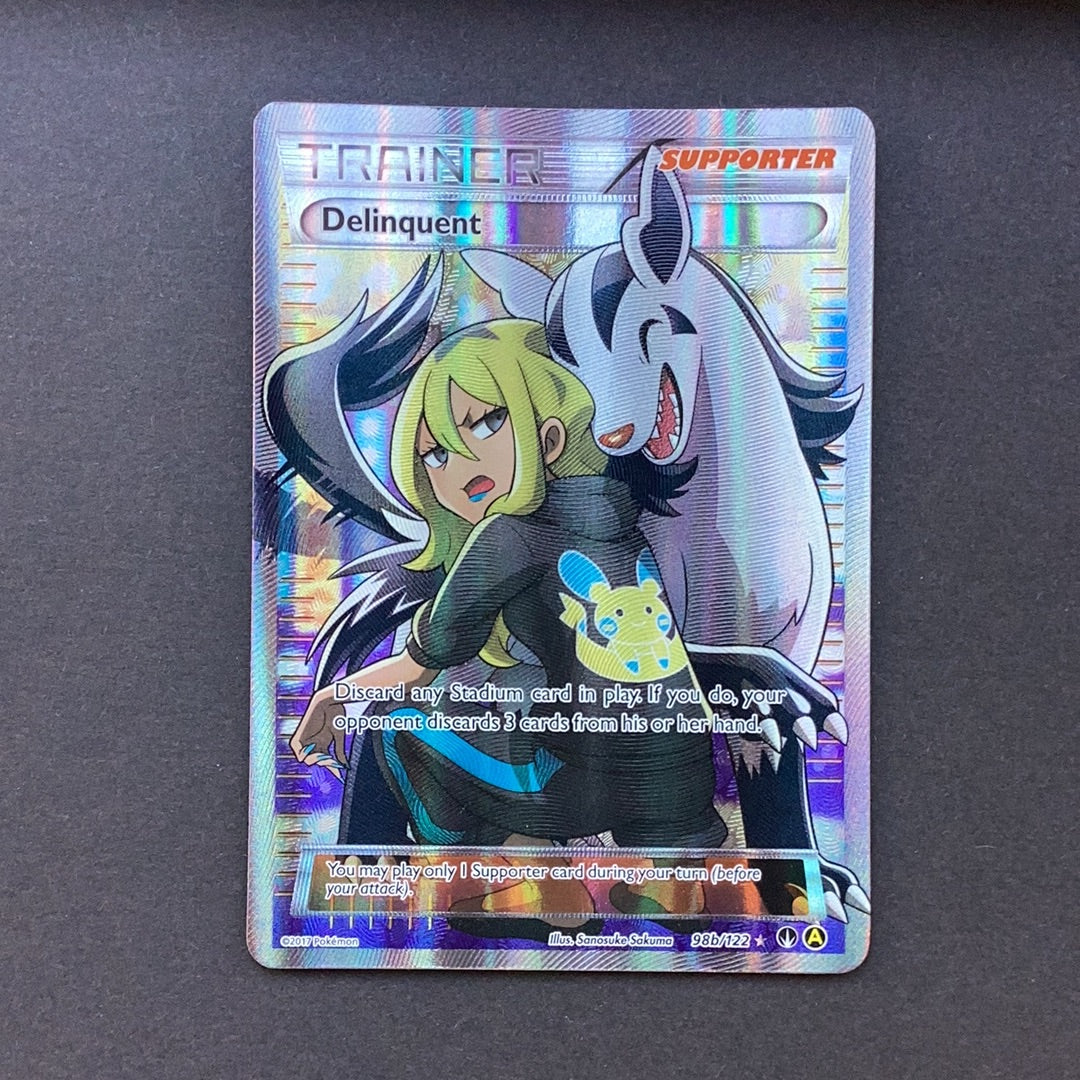 delinquent pokemon card Pokemon - Charizard - Vivid Voltage Prerelase Staff Promo main image 0