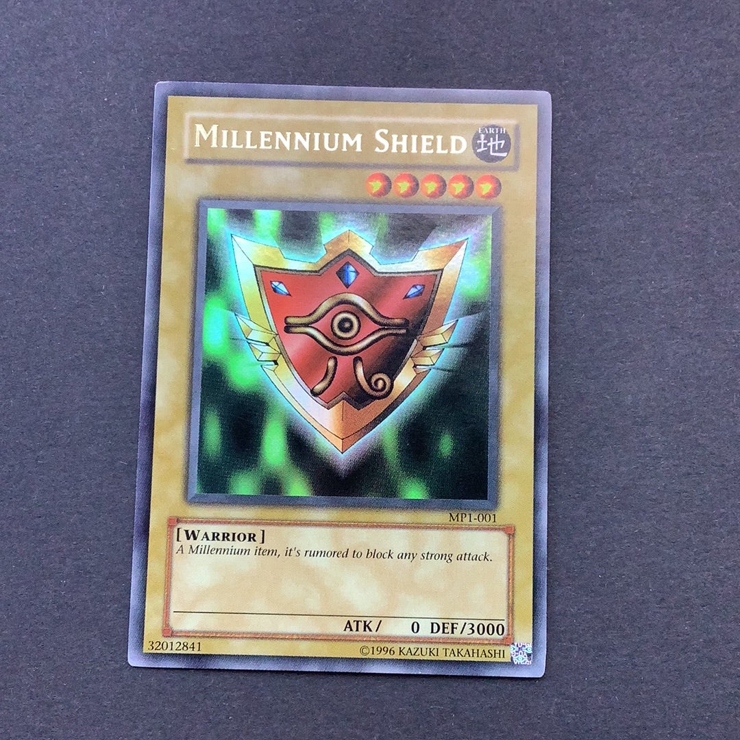 Yu-Gi-Oh! Millennium Shield MP1-001 McDonald's Promo Ultra Rare Used C –  Card Empire