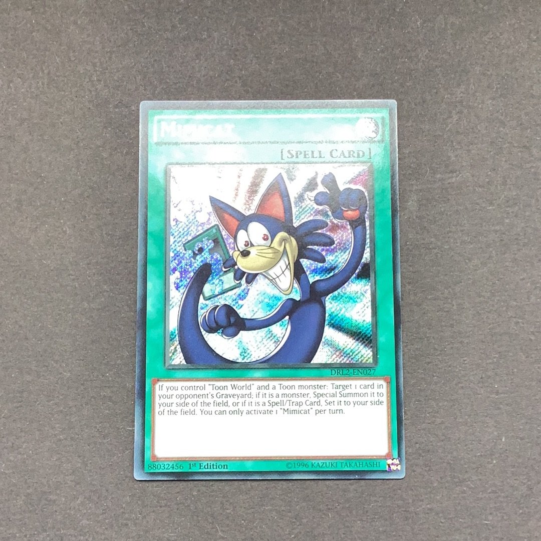 mimicat yugioh card Yu-gi-oh Dragon of Legend 2 - Mimicat - DRL2-EN027
