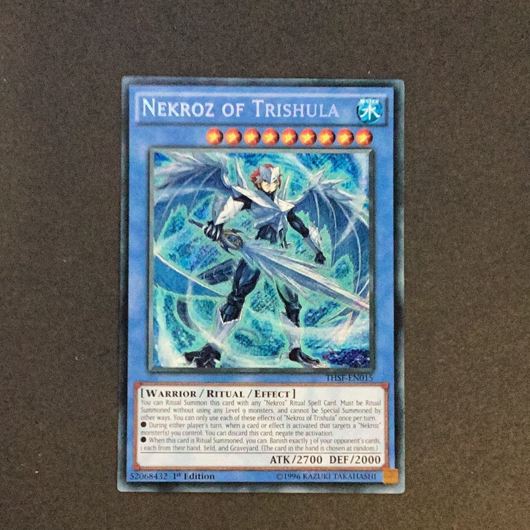 Yu-gi-oh The Secret Forces - Nekroz of Trishula - THSF-EN015