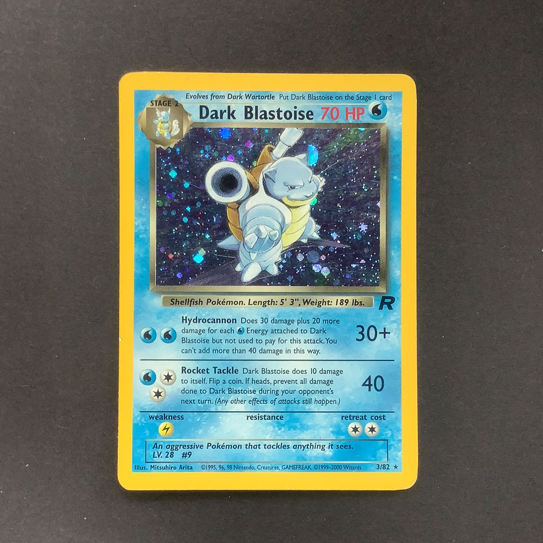 Pokemon Team Rocket - Dark Blastoise - 003/82