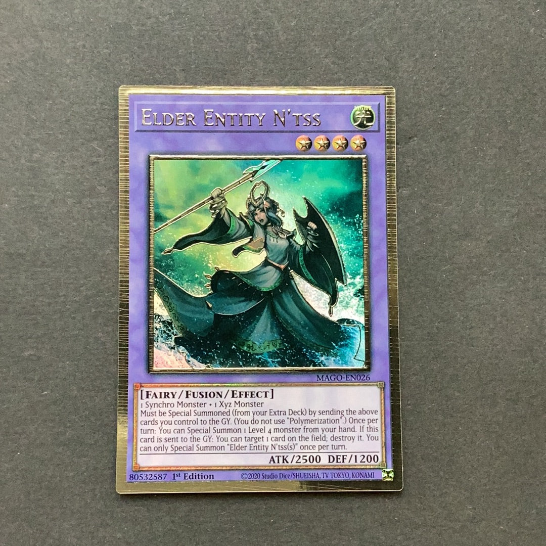 yugioh entity cards Yu-Gi-Oh! Elder Entity N'Tss MAGO-EN026 Maximum Gold Rare Near Mint Co –  Card Empire