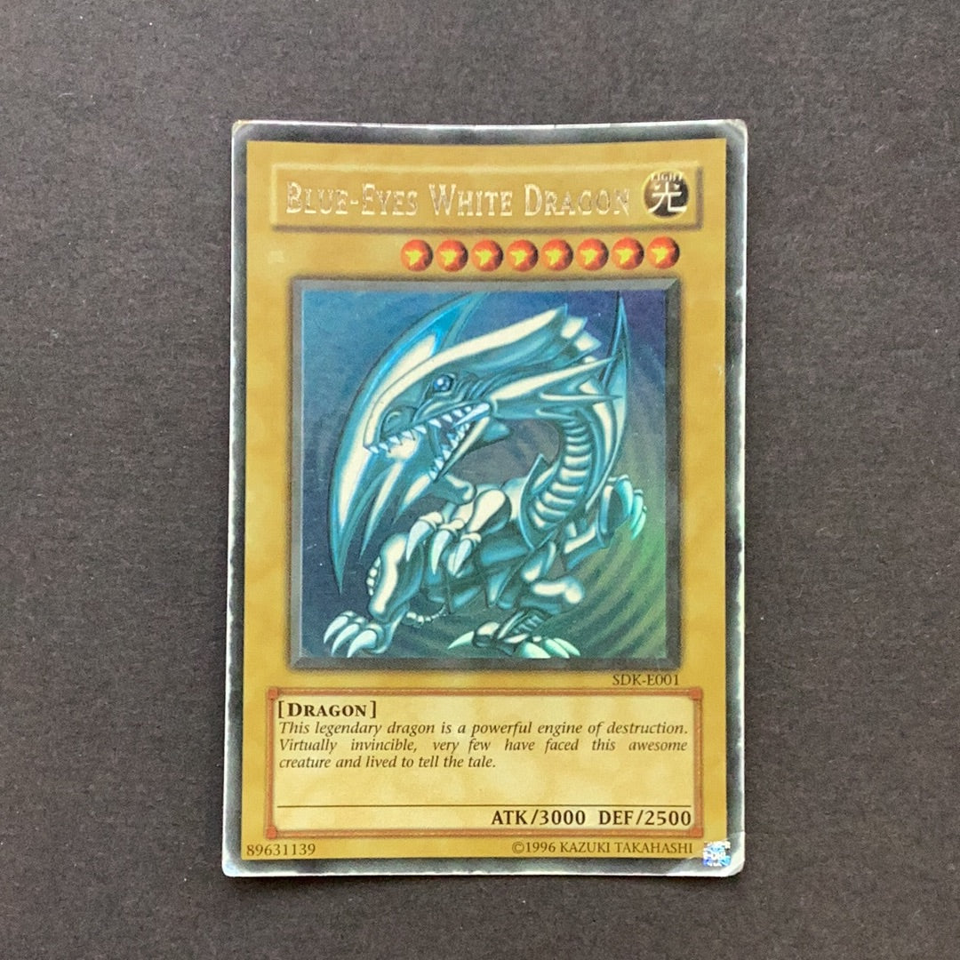 yugioh blue eyes white dragon starter deck Yu-Gi-Oh Starter Deck Kaiba - Blue-Eyes White Dragon - SDK-E001*U