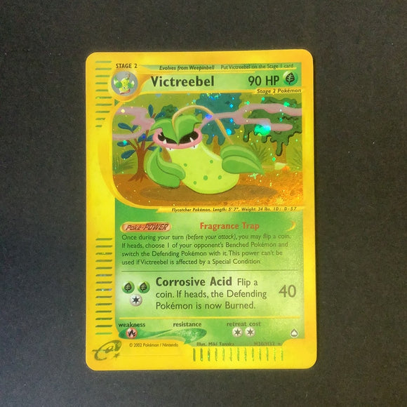Pokemon Aquapolis - Victreebel - H30/H32 - Used Holo Rare card