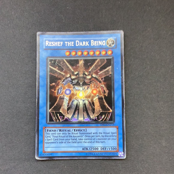 Yu-Gi-Oh Dark Revelations 3 - Reshef The Dark Being - DR3-EN213 - played Ultra Rare card
