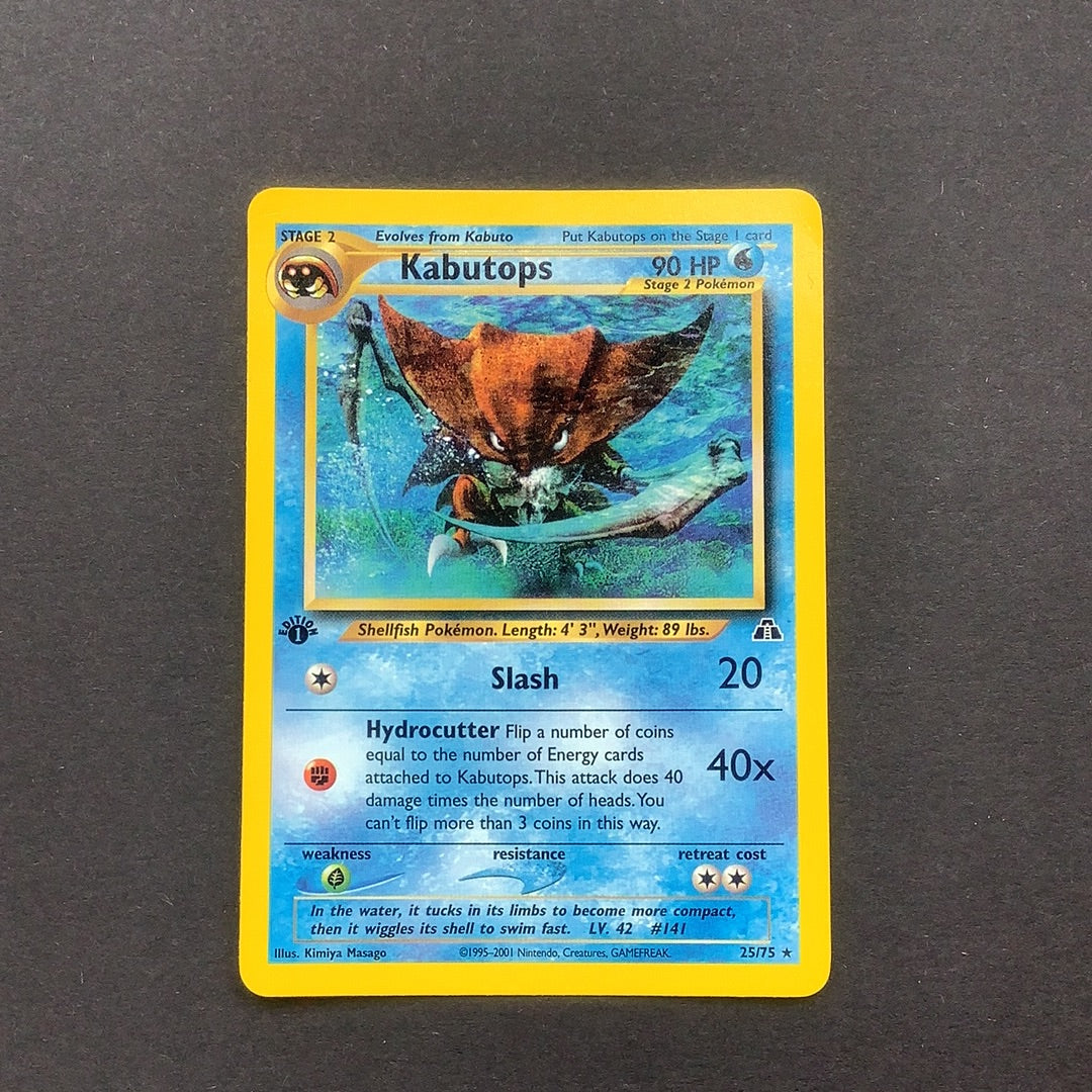 Pokemon Neo Discovery - Kabutops (1st Edition) - 025/75