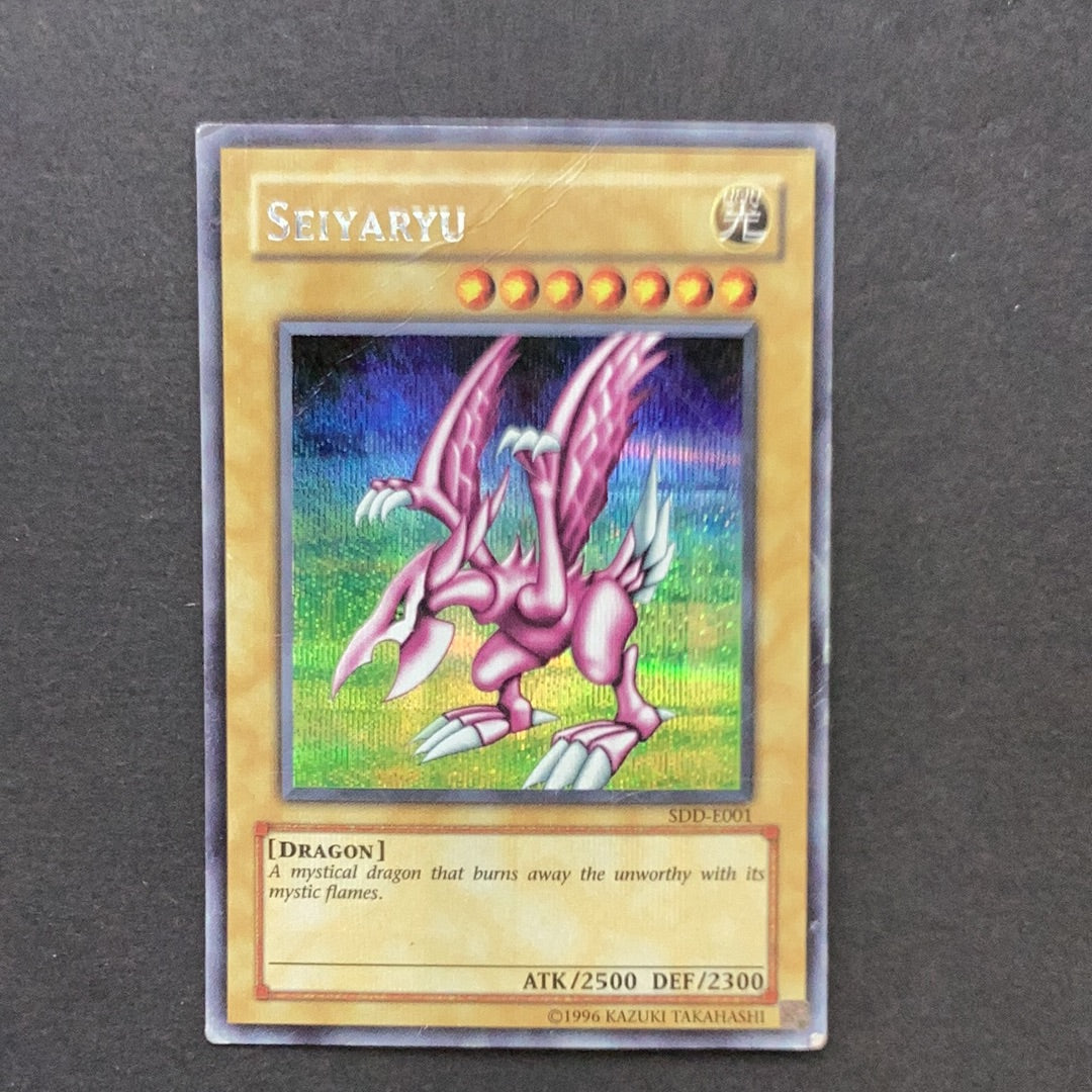 Yu-Gi-Oh! Seiyaryu SDD-E001 Prismatic Secret Rare Damaged – Card Empire
