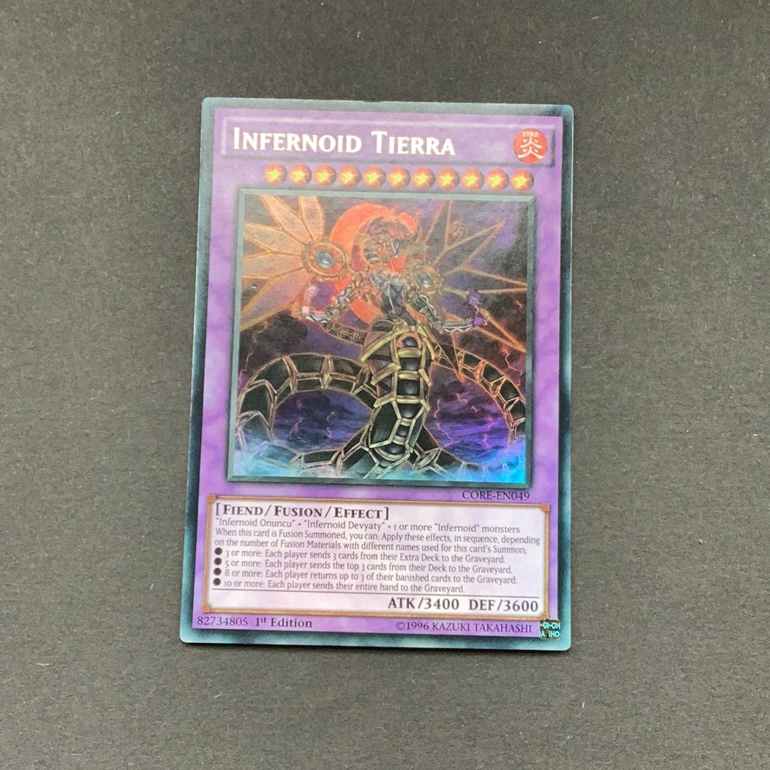 yugioh infernoid cards Yu-Gi-Oh Clash of Rebellions - Infernoid Tierra - CORE-EN049