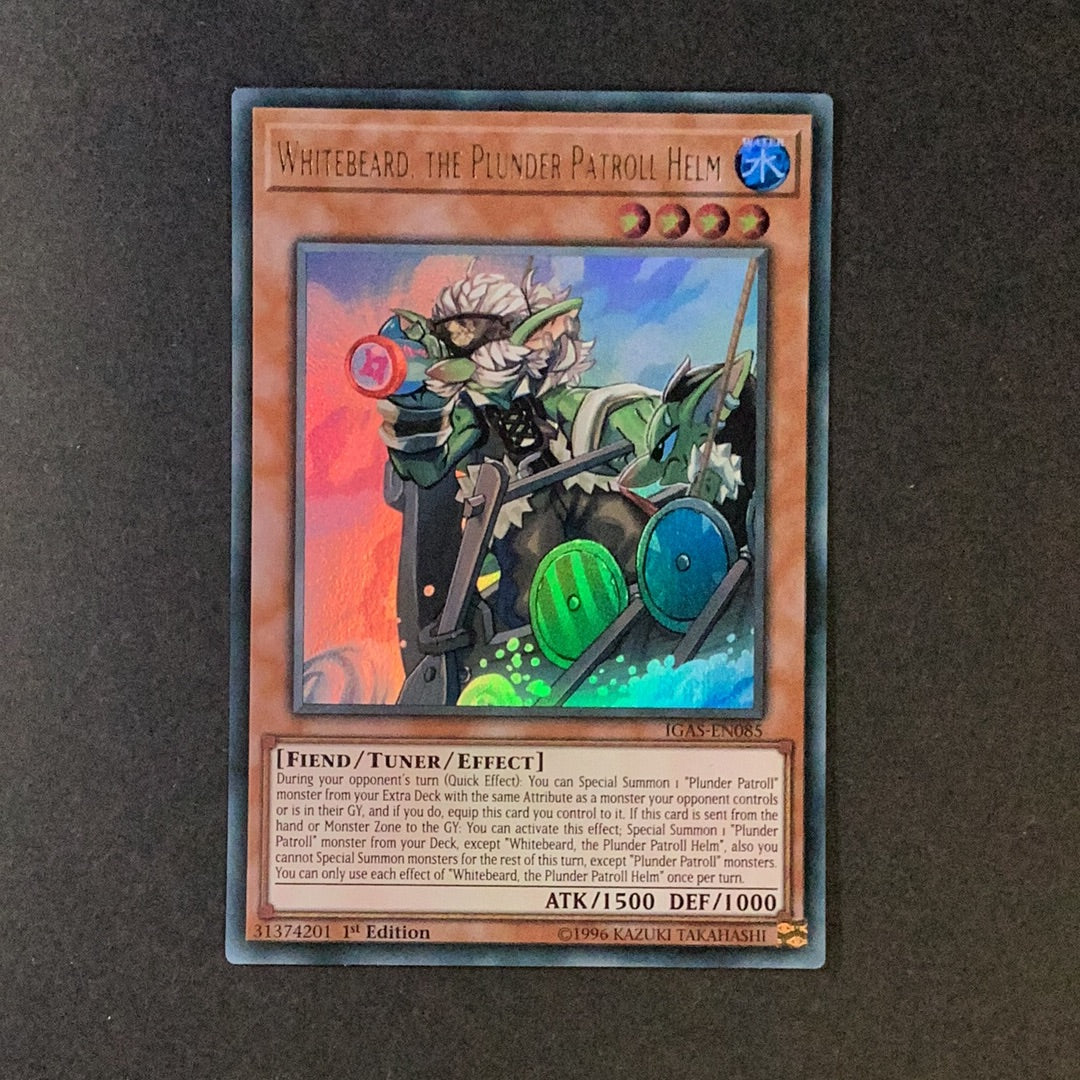 Yu-Gi-Oh Ignition Assault - Whitebeard, the Plunder Patroll Helm - IGA Card Empire Yu-Gi-Oh Ignition Assault - Whitebeard, the Plunder Patroll Helm - IGA Card Empire