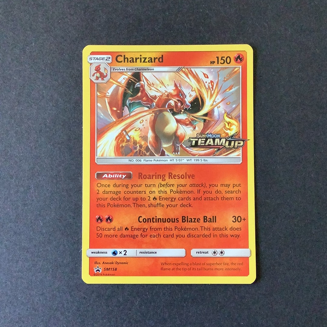 Pokemon Sun and Moon Promo - Charizard - SM158 - As New Pre Release Pr Card Empire Pokemon Sun and Moon Promo - Charizard - SM158 - As New Pre Release Pr Card Empire