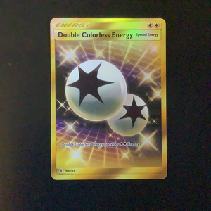 Pokemon Guardians Rising - Double Colorless Energy - 166/145 - Used Secret Rare card