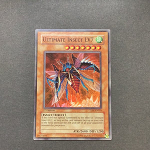 Yu-Gi-Oh Lost Millenium -  Ultimate Insect LV7 - TLM-EN010u - Used Super Rare card