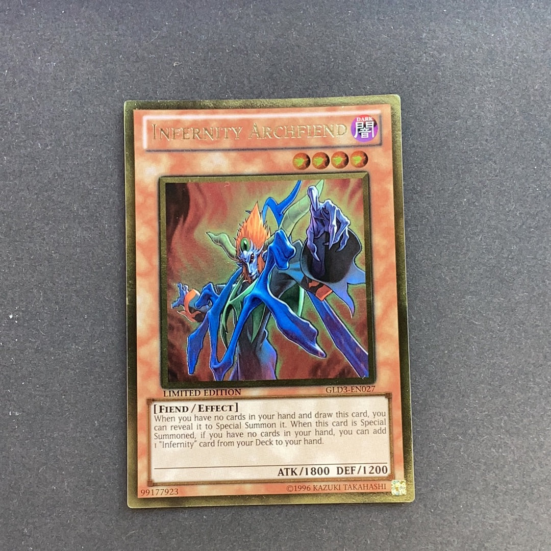 Yu-Gi-Oh Gold Series 3 - Infernity Archfiend - GLD3-EN027