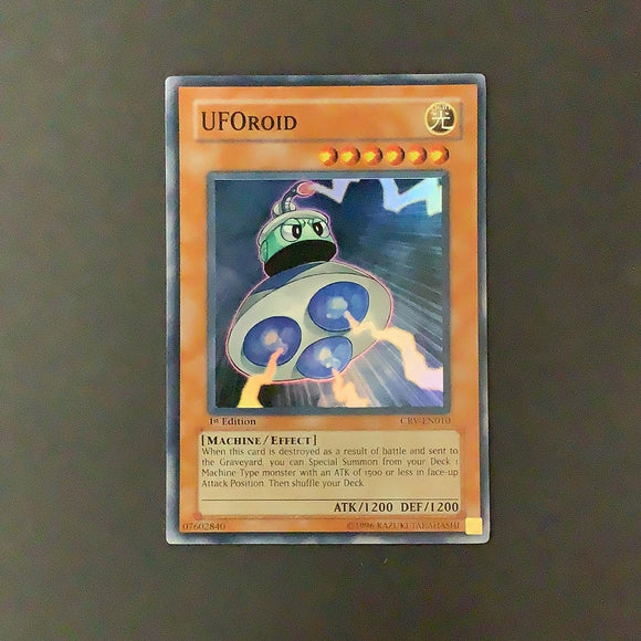 Yu-Gi-Oh Cybernetic Revolution - UFOroid - CRV-EN010 - As New Super Rare card
