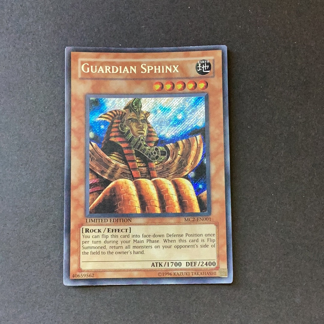 Yu-Gi-Oh! Master Collection 2 - Guardian Sphinx MC2-en001 Secret Rare Card Empire Yu-Gi-Oh! Master Collection 2 - Guardian Sphinx MC2-en001 Secret Rare Card Empire