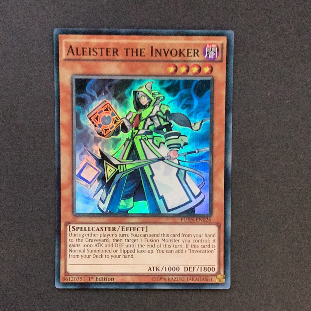 Yu-Gi-Oh Fusion Enforcers - Aleister the Invoker - FUEN-EN026 - As New Card Empire Yu-Gi-Oh Fusion Enforcers - Aleister the Invoker - FUEN-EN026 - As New Card Empire