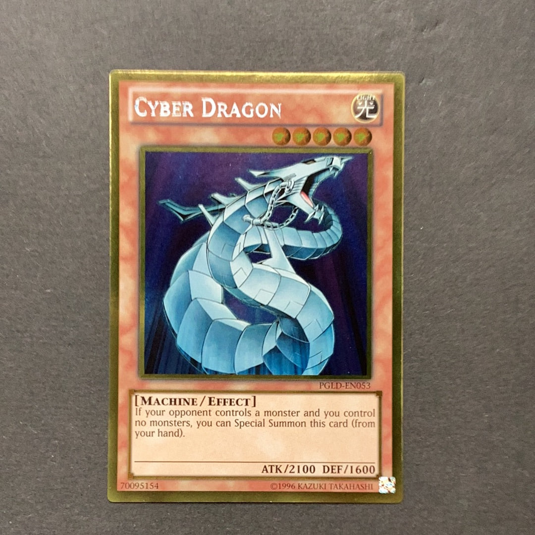 Yu-Gi-Oh Premium Gold - Cyber Dragon - PGLD-EN053 - As New Ultra Rare Card Empire Yu-Gi-Oh Premium Gold - Cyber Dragon - PGLD-EN053 - As New Ultra Rare Card Empire