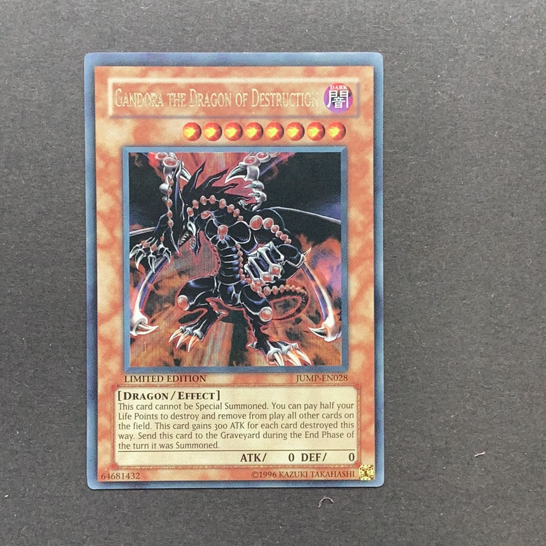 Yu-Gi-Oh! LEDE-JP001 Geas Gandora The Dragon Of Destruction - Japanese Ultimate Rare Yu-Gi-Oh! TCG Collectible Card Yu-Gi-Oh! LEDE-JP001 Geas Gandora The Dragon Of Destruction - Japanese Ultimate Rare Yu-Gi-Oh! TCG Collectible Card