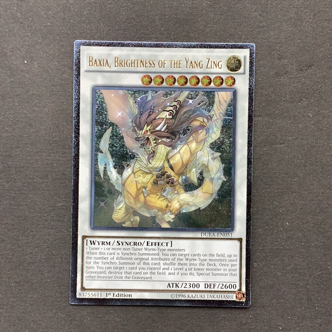 Yu-Gi-Oh Duelist Alliance - Baxia, Brightness of the Yang Zing