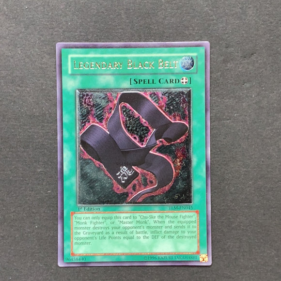 Yu-Gi-Oh Lost Millenium -  Legendary Black Belt - TLM-EN045 - As New Ultimate Rare card