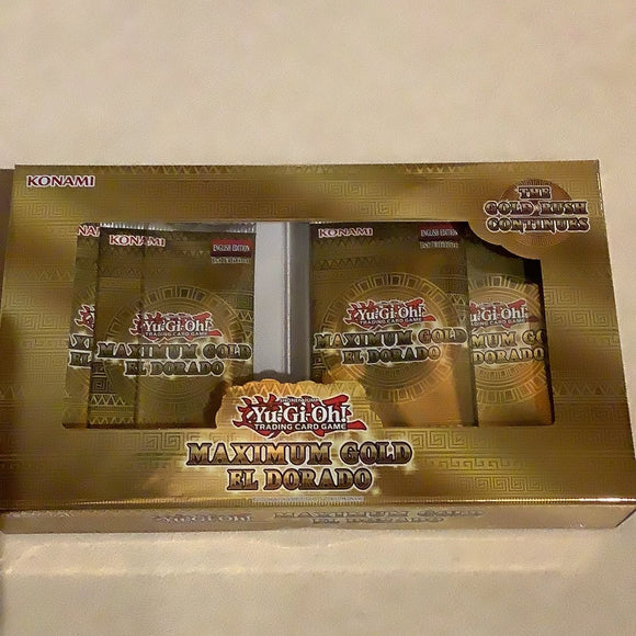 Yu-Gi-Oh Maximum Gold - El Dorado - 1st EDITION New Collectors Box