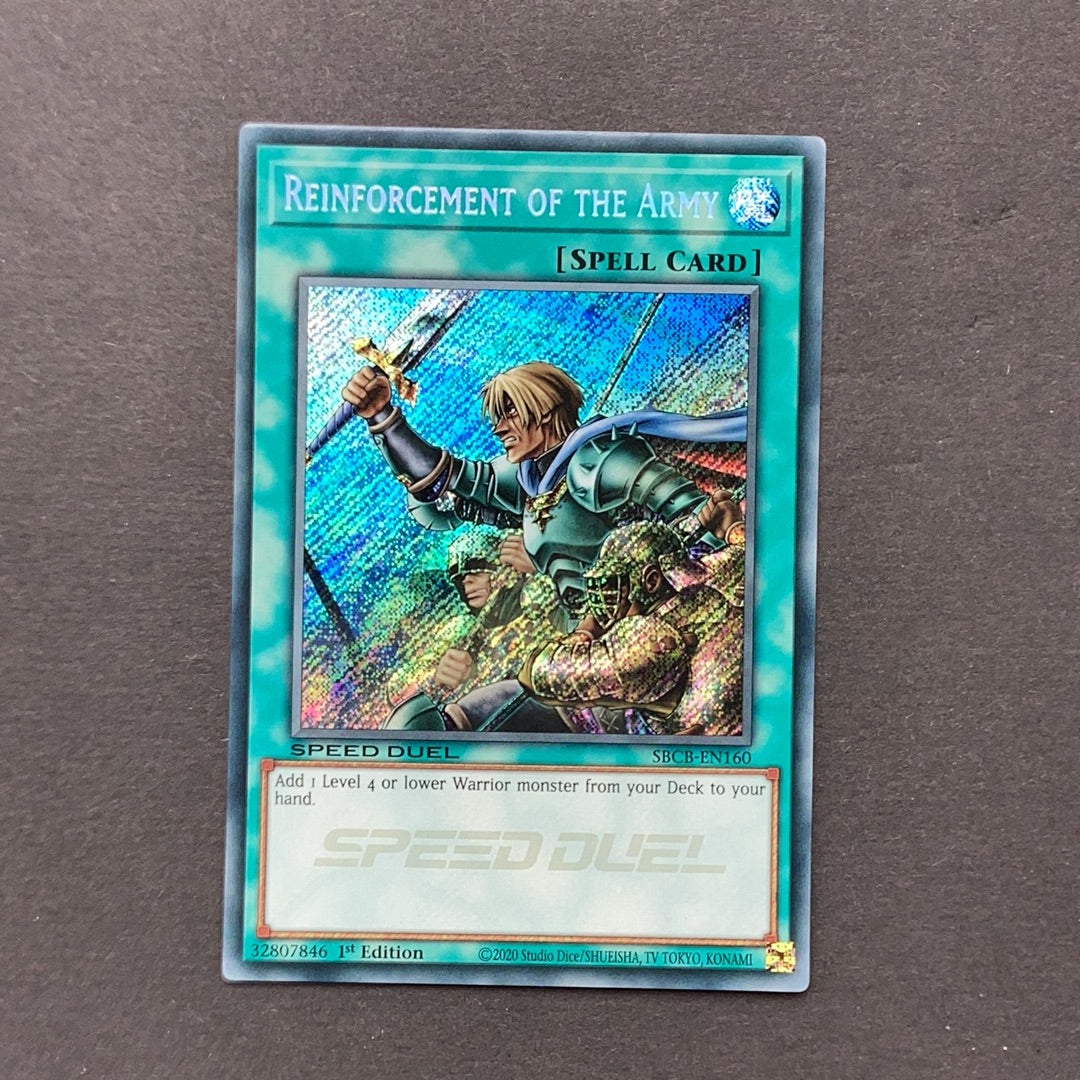 Yu-Gi-Oh! Reinforcement of the army SPEED DUEL SBCB-EN160 1st edition Card Empire Yu-Gi-Oh! Reinforcement of the army SPEED DUEL SBCB-EN160 1st edition Card Empire