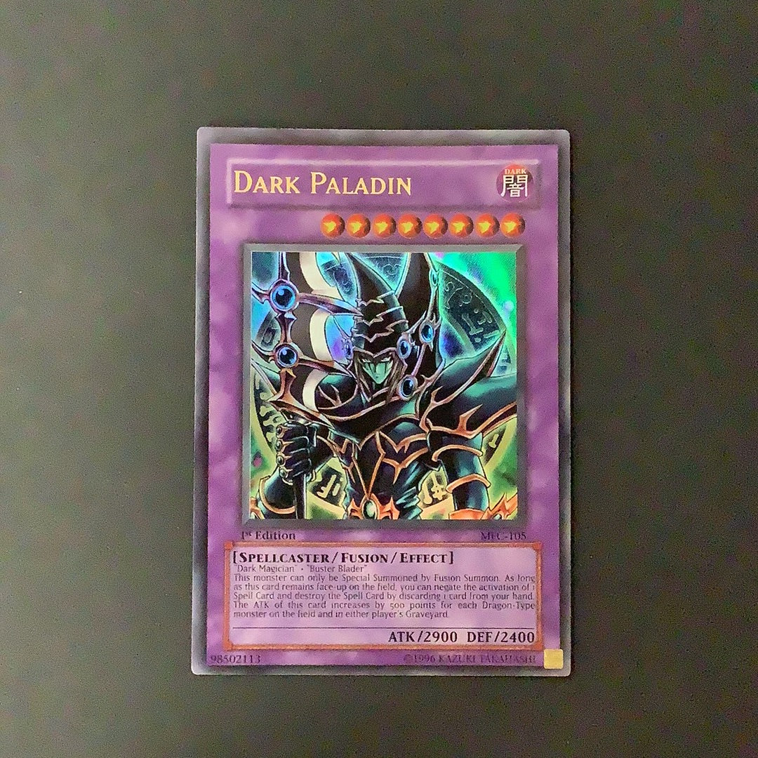 dark paladin yugioh card Amazon.com: YU-GI-OH! - Dark Paladin (MIL1-EN041) - Millennium Pack 1-1st  Edition main image 1
