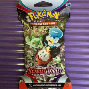 Pokemon - Scarlet and Violet sleeved booster x1