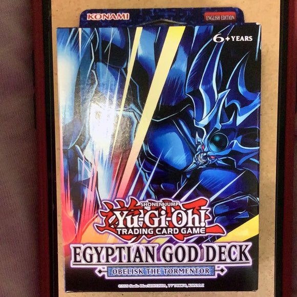 Yu-Gi-Oh Structure Deck UNLIMITED - Egyptian God Card  - Obelisk the Tormentor New Structure Deck