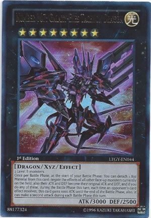 Yu-Gi-Oh Lord of the Tachyon Galaxy - Number 107: Galaxy-Eyes Tachyon Dragon - LTGY-EN044 - Used Ultra Rare card