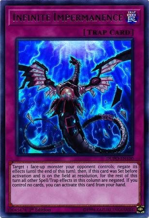 Yu-Gi-Oh Duel Power - Infinite Impermanence - DUPO-EN100 - Used Ultra Card Empire Yu-Gi-Oh Duel Power - Infinite Impermanence - DUPO-EN100 - Used Ultra Card Empire