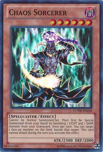 Yu-Gi-Oh Legendary Collection 3 Yugis World - Chaos Sorcerer - LCYW-EN248*U - Used Super Rare card