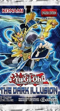 Yu-Gi-Oh The Dark Illusion - 1 Booster Packet - New Booster Packet