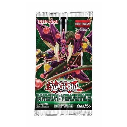 Yu-Gi-Oh Invasion Vengeance - 1 Booster Packet - - New Booster Packet