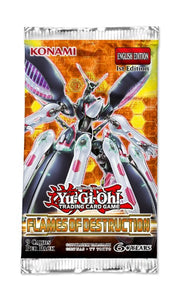Yu-Gi-Oh Flames of Destruction - 1 Booster Packet - - New Booster Packet
