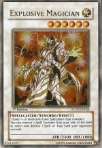 Yu-Gi-Oh Stardust Overdrive - Explosive Magician - SOVR-EN044 - Used Ultimate Rare card