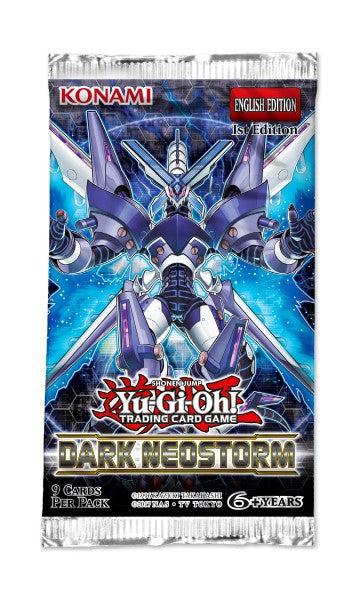 Yu-Gi-Oh Dark Neostorm - 1 Booster Packet - New Booster Packet