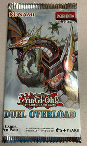 Yu-Gi-Oh Duel Overload - 1 Booster Packet - New Booster Packet