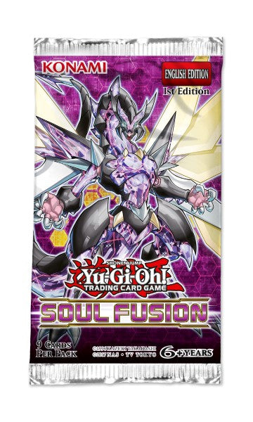 Yu-Gi-Oh Soul Fusion - 1 Booster Packet - New Booster Packet
