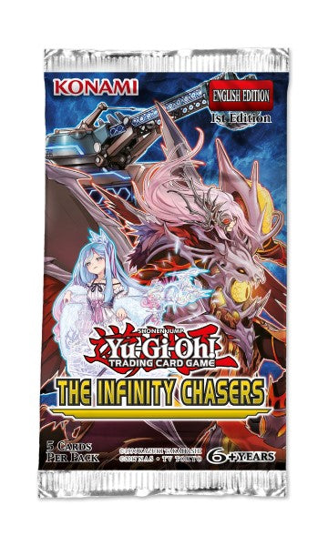 Yu-Gi-Oh Infinity Chasers - 1 Booster Packet - New Booster Packet
