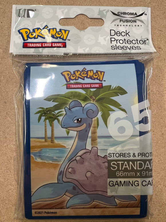 Pokemon Gallery Series Seaside - Deck Protector Sleeves Standard x 65