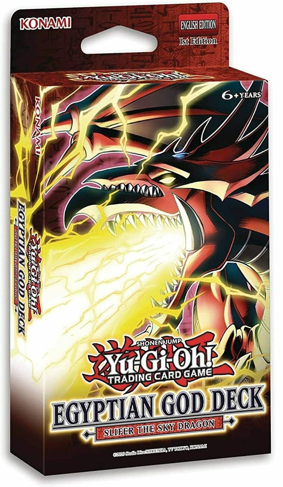 Yu-Gi-Oh Structure Deck - Egyptian God Card  - Slifer the Sky Dragon New Structure Deck