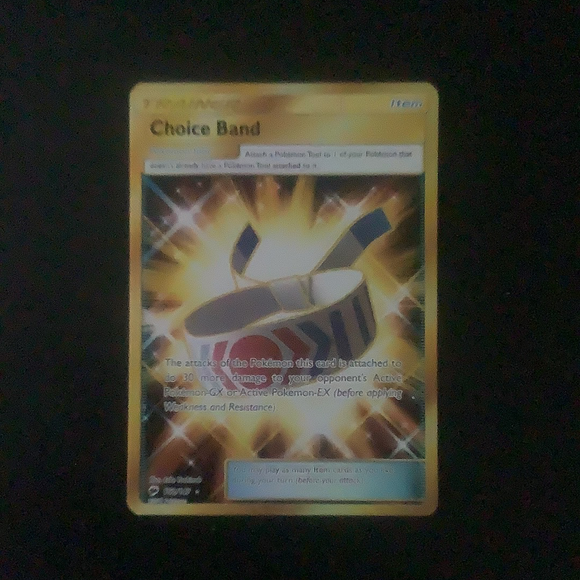 choice band pokemon card Pokemon Burning Shadows - Choice Band - 162/147