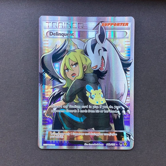 delinquent pokemon card Pokemon X & Y Break Point - Delinquent - 98b/122