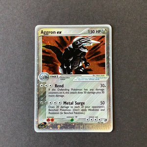 *Pokemon EX Sandstorm - Aggron ex - 095/100 - New Holo Rare card