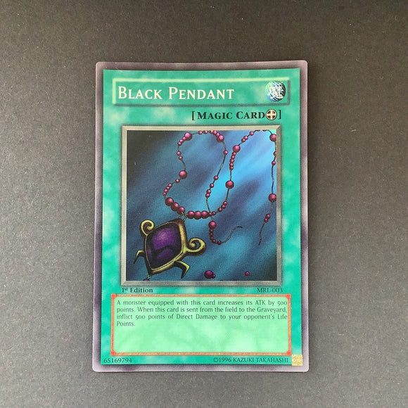 Yu-Gi-Oh Magic Ruler - Black Pendant - MRL-003 - 1st Edition Card Empire Yu-Gi-Oh Magic Ruler - Black Pendant - MRL-003 - 1st Edition Card Empire