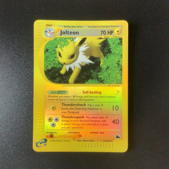 Pokemon Skyridge - Jolteon - 013/144 - As New Reverse Holo card