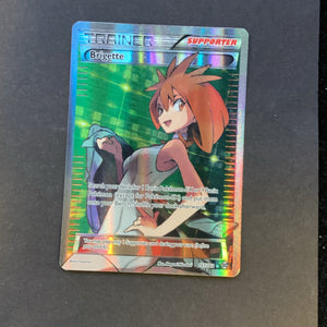Pokemon X & Y BREAKthrough - Brigette - 161/162 - Used Rare Holo Full Art Card