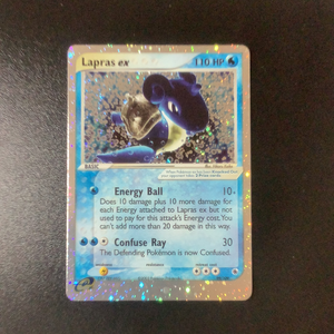 *Pokemon EX Ruby & Sapphire - Lapras ex - 099/109*U-010967 - Used Holo Rare card